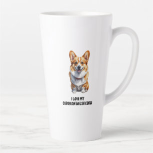 Niedlich Cardigan Welsh Corgi Design Milchtasse