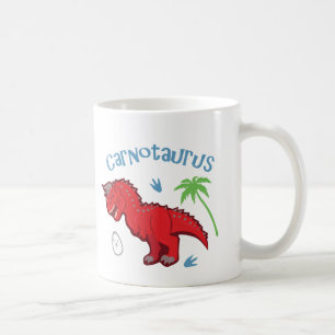 Niedlich Carnotaurus Kaffeetasse
