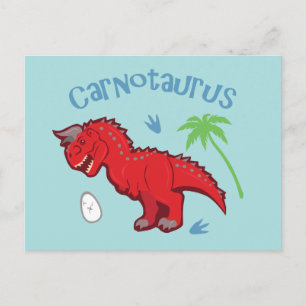 Niedlich Carnotaurus Postkarte