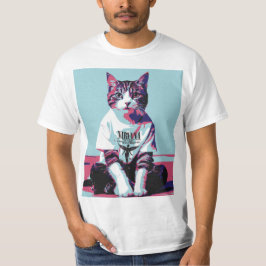 Niedlich Cat Chillin T-Shirt