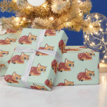 Niedlich Cat Christmas Sweater Geschenkpapier<br><div class="desc">Adorable Weihnachtsverpackung mit einem niedlichen Kater,  der seinen warmen,  roten Weihnachtspulli trägt. Ein wunderbar skurriles Catmas Design für Fans von Katzen. Perfekte Katzengeschenkverpackung zum Gebrauch auf Geschenken für Liebhaber von Haustieren oder Katzen.</div>