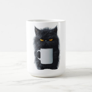 Niedlich Cat Coffee Tasse - Keramik Playful Design