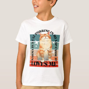 Niedlich Cat Comma - La Kamala Harris für den Präs T-Shirt