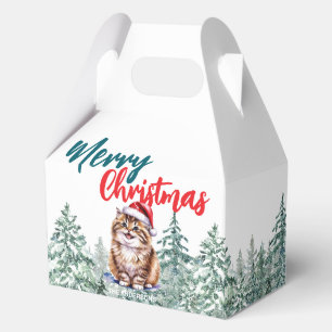 Niedlich Cat kitty Weihnachten süß Weihnachten Fro Geschenkschachtel