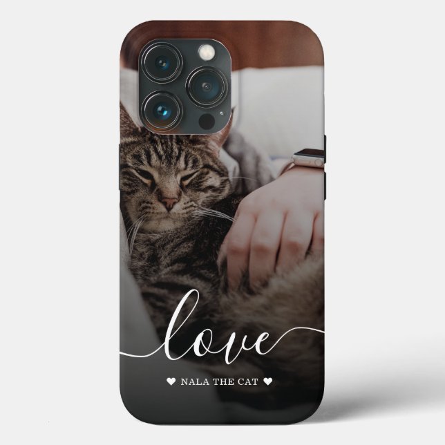 Niedlich Cat Lover Foto Case-Mate iPhone Hülle (Rückseite)