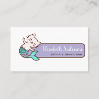 Niedlich Cat Mermaid Meowmaid Mommy Calling Play D