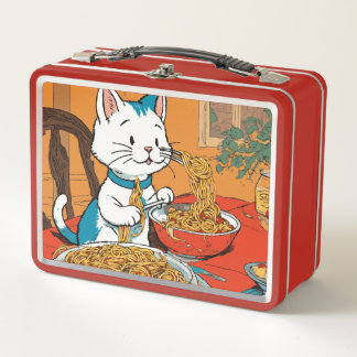 Niedlich Cat Spaghetti Lunchbox