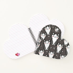 Niedlich Cat Vibes Notizbuch