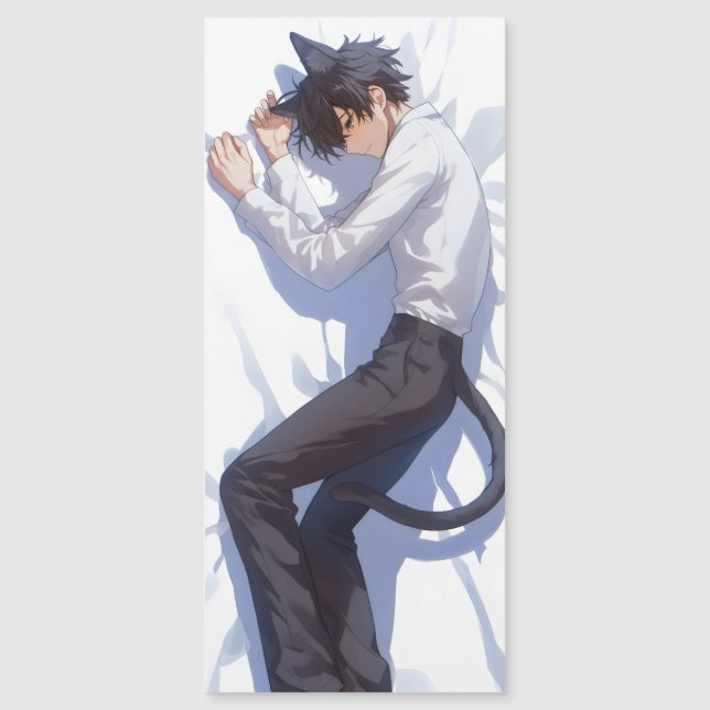 Niedlich Catboy Anime Magnetkarte (Vorderseite)