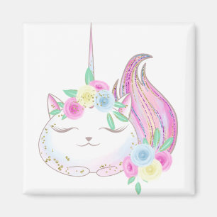 Niedlich Caticorn Magnet