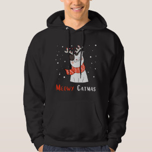 Niedlich Catmas Rentiere Weihnachtskatze Kitten Lo Hoodie