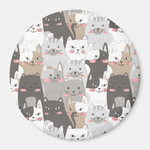 Niedlich Cats Magnet