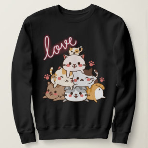 Niedlich Cats Sweatshirt