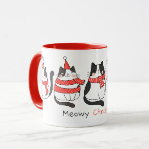 Niedlich Cats Weihnachts-Tasse Tasse