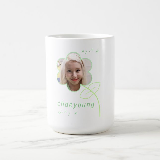 Niedlich Chaeyoung Kpop Twice Teen Ästhetik Kaffeetasse (Mittel)