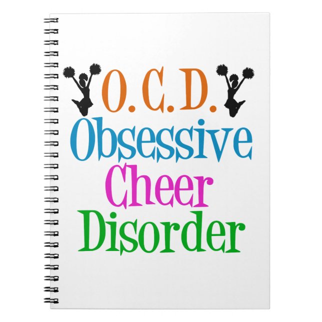 Niedlich Cheerleader Notizblock (Vorderseite)