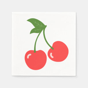 Niedlich Cherries Paper Napkin Serviette