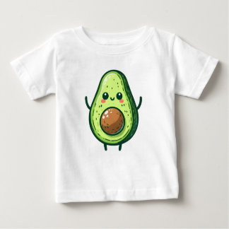 Niedlich Chibi Avocado Baby T-shirt