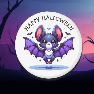 Niedlich Chibi Cartoon Bat Halloween Magnet