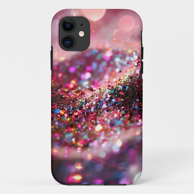 Niedlich Chic Pink Case-Mate iPhone Hülle (Rückseite)