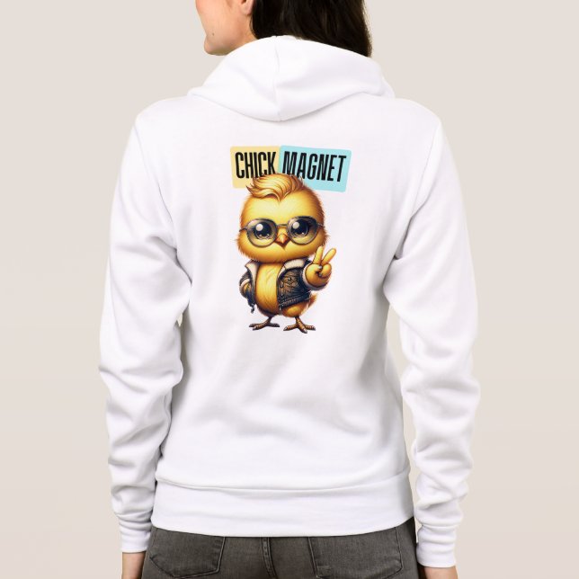 Niedlich Chick Magnet Ostern-54546 Hoodie (Rückseite)