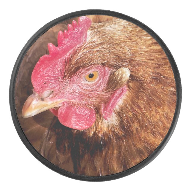 NIEDLICH CHICKEN EISHOCKEY PUCK (Vorderseite)