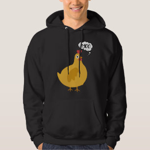 Niedlich Chicken Moo Hoodie