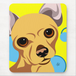 Niedlich Chihuahua Dog Mousepad