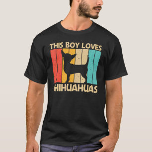 Niedlich Chihuahua für Jungen Kinder Chihuahua Hau T-Shirt