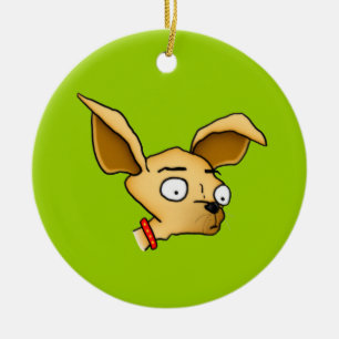Niedlich Chihuahua Keramik Ornament