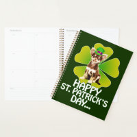 Niedlich Chihuahua Welppy Hat St. Patrick Day