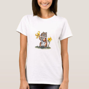 Niedlich Chipmunk T-Shirt