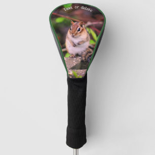 Niedlich Chipmunk Wildlife Animal Personalisiert Golf Headcover