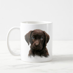 Niedlich Chocolate Labrador Kaffeetasse
