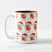 Niedlich Chow Chow Dog Weihnachtsmuster
