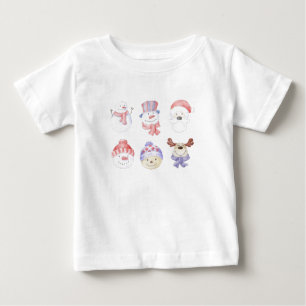Niedlich Chrismas Baby Tshirt