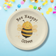 Niedlich Chubby Bumblebee "Bee Happy"