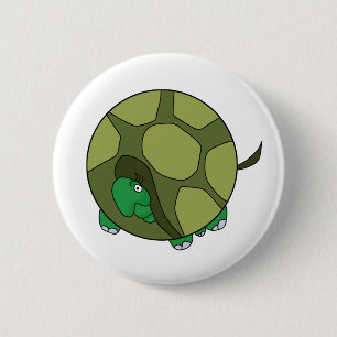 Niedlich Chubby Turtle Button