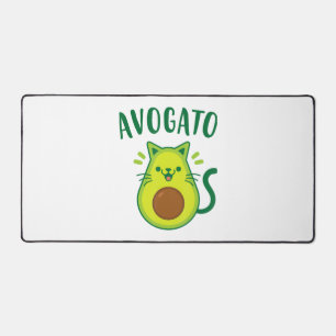 Niedlich Cinco de Mayo Avogato Avocado Cat Funny A Schreibtischunterlage