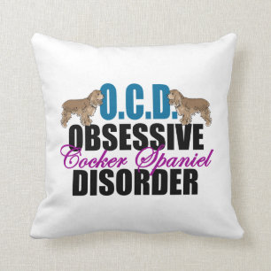 Niedlich Cocker Spaniel Kissen