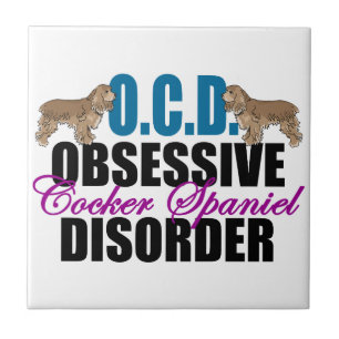 Niedlich Cocker Spanier Fliese