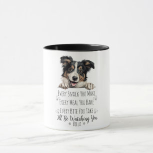 Niedlich Collie Dog Funny Custom Tasse