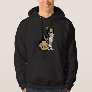 Niedlich Collie Dog Hoodie
