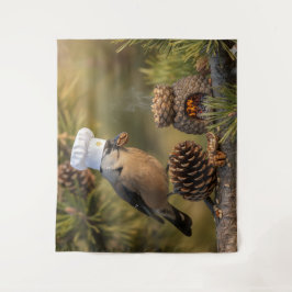 Niedlich Cooking Koch Nutcracker Bird Wandteppich