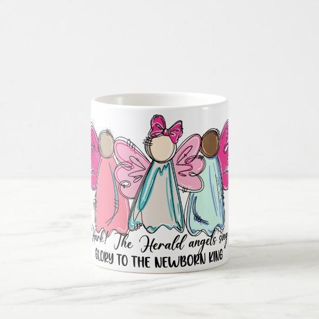 Niedlich Coquette WeihnachtsAngels Kaffeetasse (Mittel)