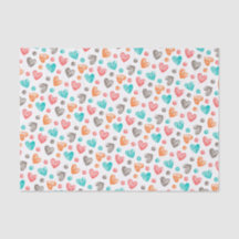 Niedlich Coral Red Pink Aqua