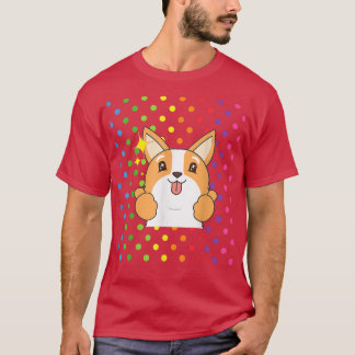 Niedlich Corgi Gifts Kawaii Corgi Pembroke Welsh C T-Shirt
