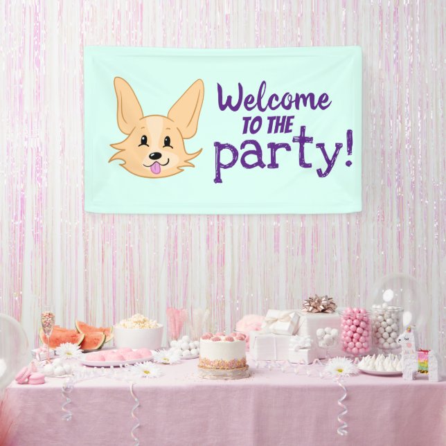 Niedlich Corgi Party Banner (Party)