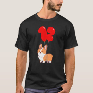 Niedlich Corgi Pembroke 12. Geburtstag Kinder Ball T-Shirt