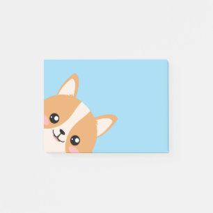 Niedlich Corgi Post-it Klebezettel